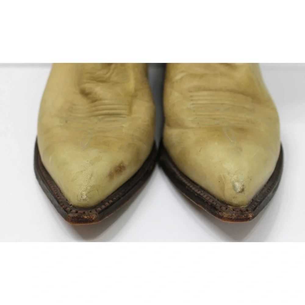 Vintage Code West Women's Western Cowboy Boots Leather Size 6.5 M 41149